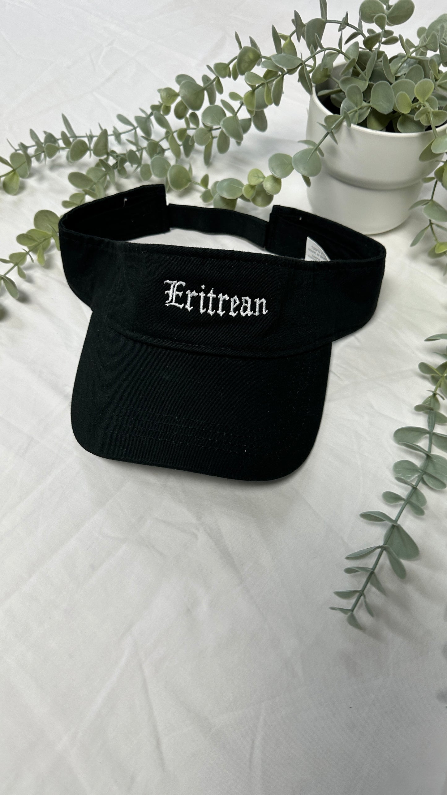 Black Eritrean Visor